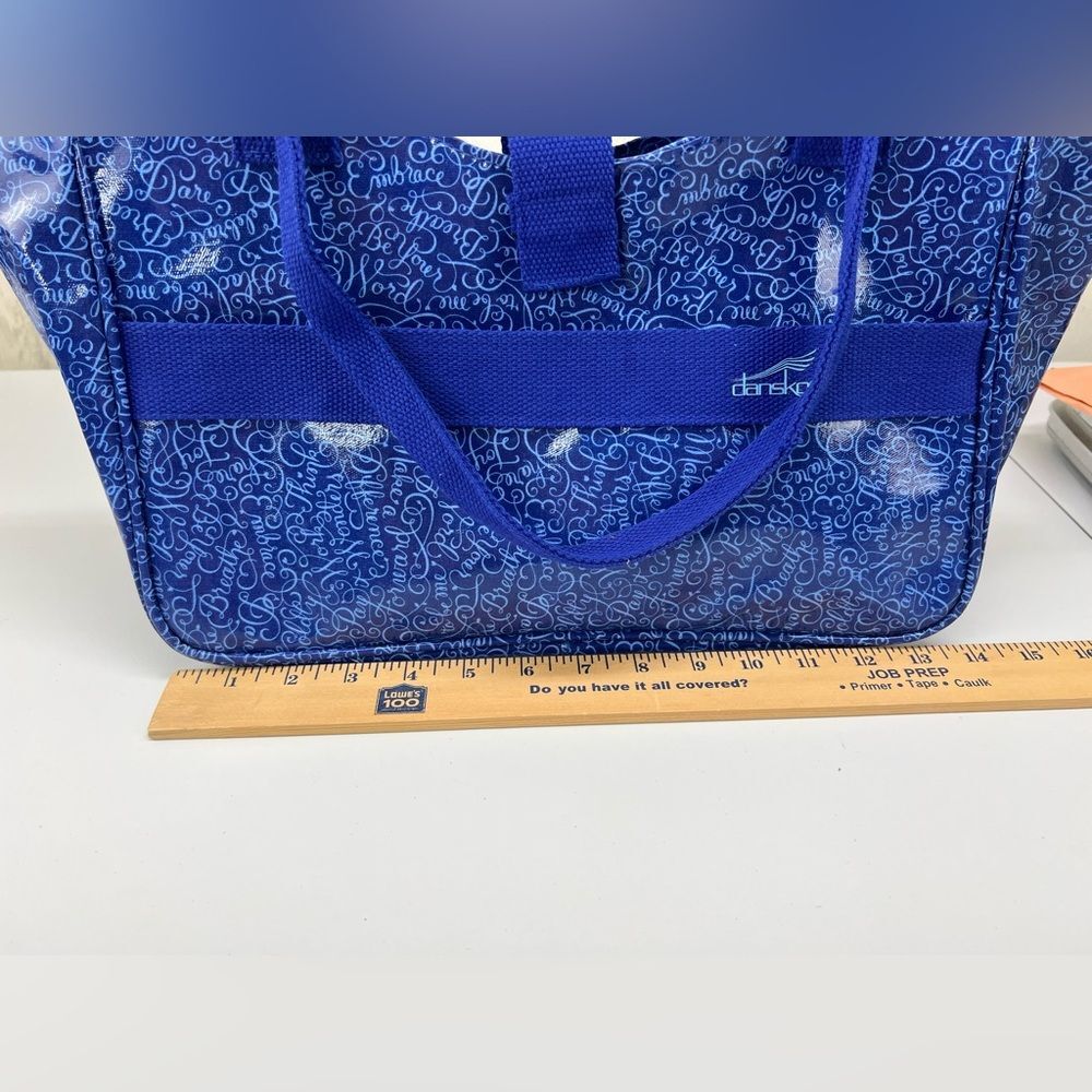 Dansko Blue Coated Large Tote Bag - Picture 7 of 9